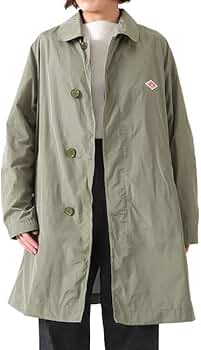 Amazon | [ダントン] ポリエステル マイクロタフタ ハーフコート DT